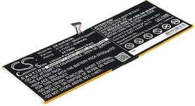 Yhteensopivuus  Asus MEMO PAD K00A, 3.7V, 6700 mAh