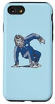 Coque pour iPhone SE (2020) / 7 / 8 Break Dancing Sasquatch B-Boy Bigfoot Dancer