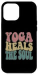 Coque pour iPhone 12 Pro Max Yoga Heals The Soul Inspirational Wellness