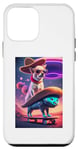 Coque pour iPhone 12 mini Skateboard Sombrero pour homme et femme qui aime les chiens et les chats