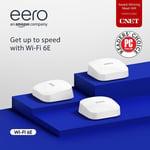 X3 Packs Amazon eero Pro 6E mesh Wi-Fi router system Provided By GIGANET SEALED