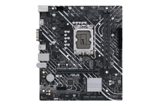 ASUS PRIME H610M-K D4 - moderkort - micro ATX - LGA1700-uttag - H610