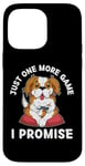 iPhone 14 Pro Max Cute Dog Just One More Game I Promise Dog Lover Case