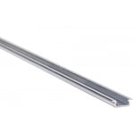 Aluprofil Type Z för inomhus IP20 LED strip - Infälld, 1 meter, obehandlat aluminium, välj cover - Front cover : 1. Frostat