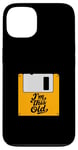 Coque pour iPhone 13 Retro Nostalgia I'm This Old Floppy Disk Birthday Tech