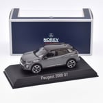 NOREV - Voiture de 2024 couleur grise – PEUGEOT 2008 GT - 1/43 - NOREV472870