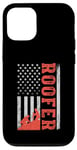 Coque pour iPhone 12/12 Pro Réparation de toiture de toiture pour toiture de toiture, bardeaux, maisons, fixation de toits