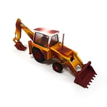 Britains 1:32 Weathered JCB 3C Mark III Collectable Tractor Toy for Farm Set, Tractor Toys Compatible with 1:32 Scale Farm Animals and Toys, Suitable for Collectors & Children from 3 Years
