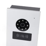 US Plug Wired Video Doorbell System 7 Inch Color HD Screen Visual Intercom