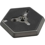 Manfrotto 130-14 Plateau rapide hexagonal avec vis 1/4''