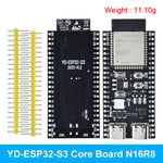 TZT ESP32-S3-DevKitC-1 ESP32-S3 WiFi Bluetooth-compatible BLE 5.0 Mesh Development Board ESP32 Wireless Tech N16R8 - Type Module