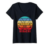 Womens Hibachi Grill Teppanyaki Barbeque Japanese Cuisine V-Neck T-Shirt