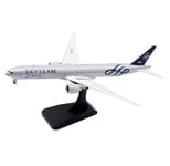 JHSHENGSHI Modèle d'avion 1/400 échelle B777-300ER Skyteam Avion de Ligne modèle en Alliage de Chine, 7,3 Pouces X 5,9 Pouces