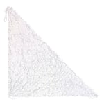 Filet de camouflage triangulaire blanc 2x2x2m