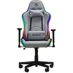 Nacon Chaise Gaming CH-675RGB, Tissu, Gris, Grande