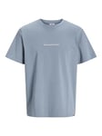 JACK & JONES Men's Rddgus Tee S/S Crew Neck Sn T-Shirt, Tradewinds, XL