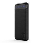 Série De Bonbons Portables De Puissance Portable Polymère De Grande Capacité Mini Power Bank,Noir