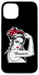 iPhone 13 Female Bouncer Rosie The Riveter Pin Up Girl Bouncer Case