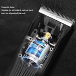 Body Hair Trimmer Men Hair Grooming Tool LED Display Screen Powerful Motor For