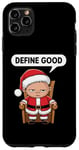 Coque pour iPhone 11 Pro Max Cadeau humoristique de Père Noël pour les fêtes de fin d'année