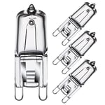 GMY Ampoule G9 Pour Four Halogène G9 Oven 40W 230V Ampoule à Tolérance de 300°C 4 Pack