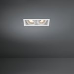 Modular Mini Multiple downlight 2xGU10 Vit Struktur