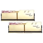 G.Skill Trident Z Royal Series - DDR4 - kit - 32 Go: 2 x 16 Go - DIMM 288 broches - 3600 MHz / PC4-28800 - CL19 - 1.35 V - mémoire sans tampon - non ECC - or