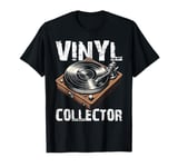 Retro Vinyl Record Music Player Lover Vinyl Record Collector T-Shirt