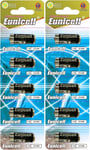 Lot de 10 piles alcalines LR1/N/Lady 1,5 V (2 blisters de 5 piles) AM5, UM5 4001, 4901, MX9100, 910A FBA.[G910]