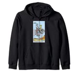 Knight of Cups Shirt King of Cups Tarot Card Zip Hoodie