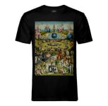 T-Shirt Homme Col Rond Jerome Bosch Le Jardin Des Delices Peinture Art Sacre