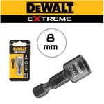 DeWALT 8mm Nutsetter Extreme Impact Magnetic Setter Compact Screw Nut Driver