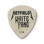 Jim Dunlop James Hetfield White Fang Médiators de guitare 1,14 mm - 24 pièces