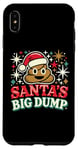 Coque pour iPhone XS Max Santa's Big Dump - Funny Xmas Pajamas Christmas Poop