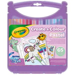 Crayola Create & Colour Pastel Marker Set & Carry Case Activities and Funs