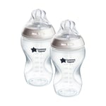 Tommee Tippee 2 Biberons Closer To Nature BLANC