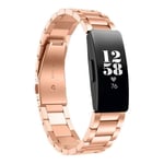 Armbånd rustfritt stål Fitbit Inspire 3 - Rose