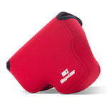 MegaGear MG1948 Ultra Light Neoprene Camera Case compatible with Nikon Z5 - Red