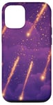 iPhone 12/12 Pro Celestial Falling Stars in Starry Night Sky Aesthetics Case