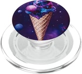 Glace Cosmique Galaxy Fantasy PopSockets PopGrip pour MagSafe