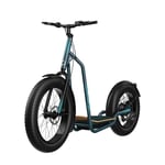 Cecotec Trottinette Électrique Adulte Approuvée Trotón Fat. Puissance Maximale 1300 W, Autonomie 60 km, Roue Arrière Fat de 20" et Roue Avant de 26", Double Freinage avec Freins à Disque