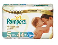 Pampers Premium Care , 5, 11 - 25 Kg, 11 Kg, 25 Kg, 44 Styck