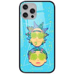 ERT GROUP Coque de téléphone Portable pour Apple Iphone 13 Original et sous Licence Officielle Rick and Morty Motif Rick & Morty 023 en Verre trempé, Coque de Protection