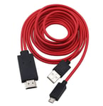 MHL Micro USB to HDMI TV Cable For Samsung Android Smart Phone 1080P HD