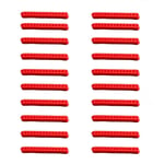 20pcs Red Drill Bit Storage Plastic Bit Storage Strip  Electric screwdrivers