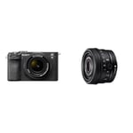 Sony Alpha 7CII Full-Frame Mirrorless Camera Black + SEL2860 Compact Standard Zoom Lens + SEL40F25G - Full-Frame Lens FE 40mm F2.5 G - Premium G Series Prime Lens