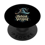 Wizard Magic Behind The Scenes Film Movie Director Funny PopSockets Swappable PopGrip