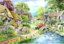 House of Puzzles "River Cottage" BIG 250pc Jigsaw - Meadow Collection