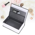 (Black)Book Shaped Steel Safe Classic Secret Book Safe Lock Password Type UK