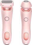 Facial Epilator and Electric Shaver for Women, USB Rechargeable Painless Epilat